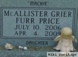 Mcallister Grier Furr "mackie" Price