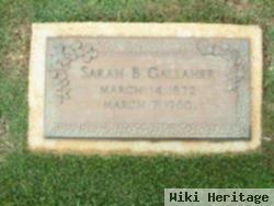 Sarah Amelia "sallie" Buquo Gallaher