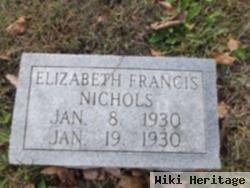 Elizabeth Frances Nichols