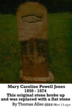 Mary Caroline Powell Jones