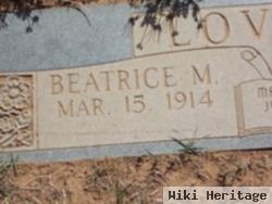 Beatrice M Bales Lovett