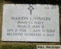 Marion Lee Vinson