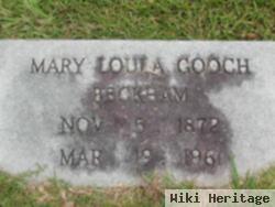 Mary Loula Gooch Beckham