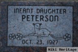 Infant Daughter Peterson