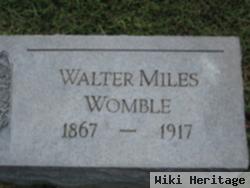 Walter Miles Womble