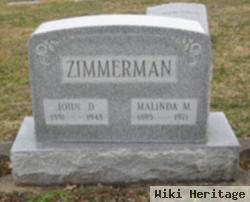 Malinda M Ankney Zimmerman