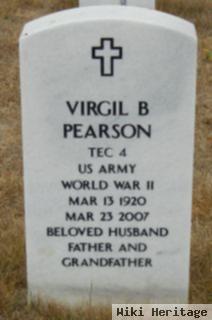 Virgil B "ben" Pearson