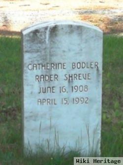 Catherine Anna Bodler Rader Shreve