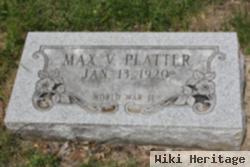 Max Vaughn Platter