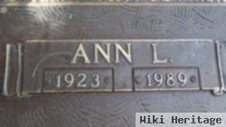 Anna Lou "ann" Settle Wright