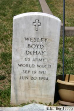 Wesley Boyd Dehay