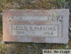 Leslie B Parsons