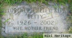 Florence "betty" Crelly Kirk