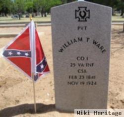 Pvt William T Ware