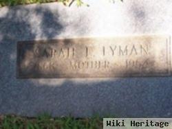 Sarah E. Lyman