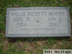 Willie Pickett Moody