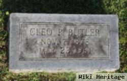 Cleo P. Butler