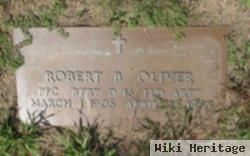 Pfc Robert B. Oliver