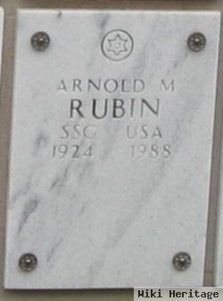 Sergeant Arnold M Rubin