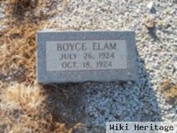 Boyce Elam