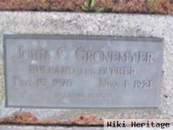 John C Gronemyer