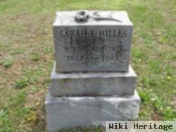 Sarah Ellen Hilles Bradford