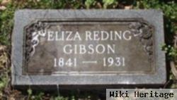 Elizabeth Jane Reding "eliza" Cheshire Gibson