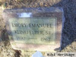 Emory Emanuel Klinefelter, Sr