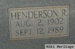 Henderson Ray Pethel