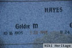 Goldie M Hayes