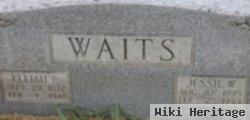 Jessie W Waits