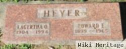 Edward E Heyer