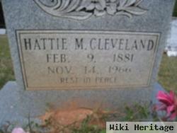 Hattie Maude Miller Cleveland