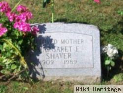 Margaret E Shaver