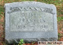 Olive L. Rader Franklin