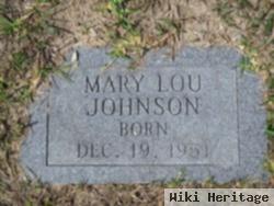 Mary Lou Johnson