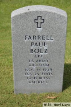 Farrell Paul Bolz