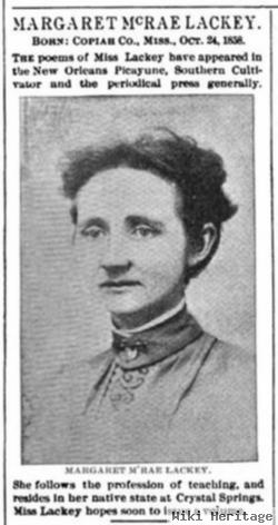 Margaret Mcrae Lackey