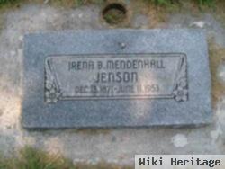 Irena Boyer Mendenhall Jenson