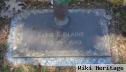 Elsie F Blaine