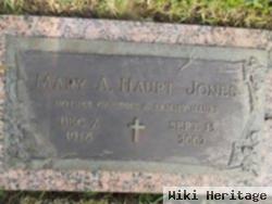 Mary A. Haupt Jones