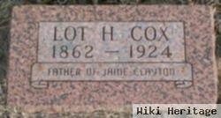 Lot H Cox