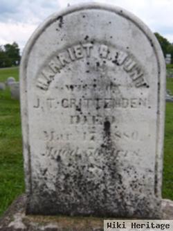 Harriet B Hunt Crittenden