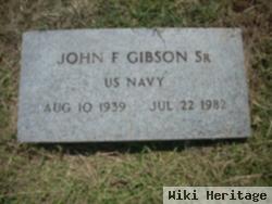 John F Gibson, Sr