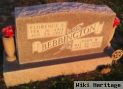 John W Bebbington