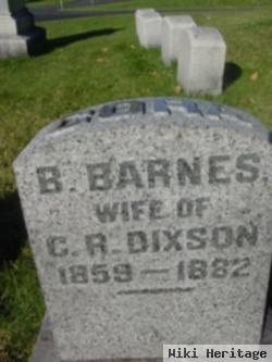 Cora B. Barnes Dixson