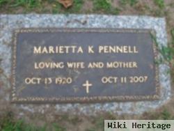 Marietta K. Deruyck Pennell