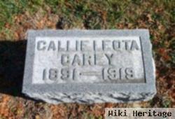 Callie Leota Carey