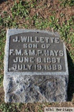 J. Willette Hays