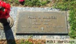 Paul Raymond "whittie" Bridges